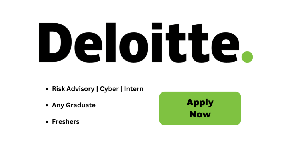 Deloitte Internship Risk Advisory Intern 2024 Apply Now   Deloitte Jobs 2024 1024x538 