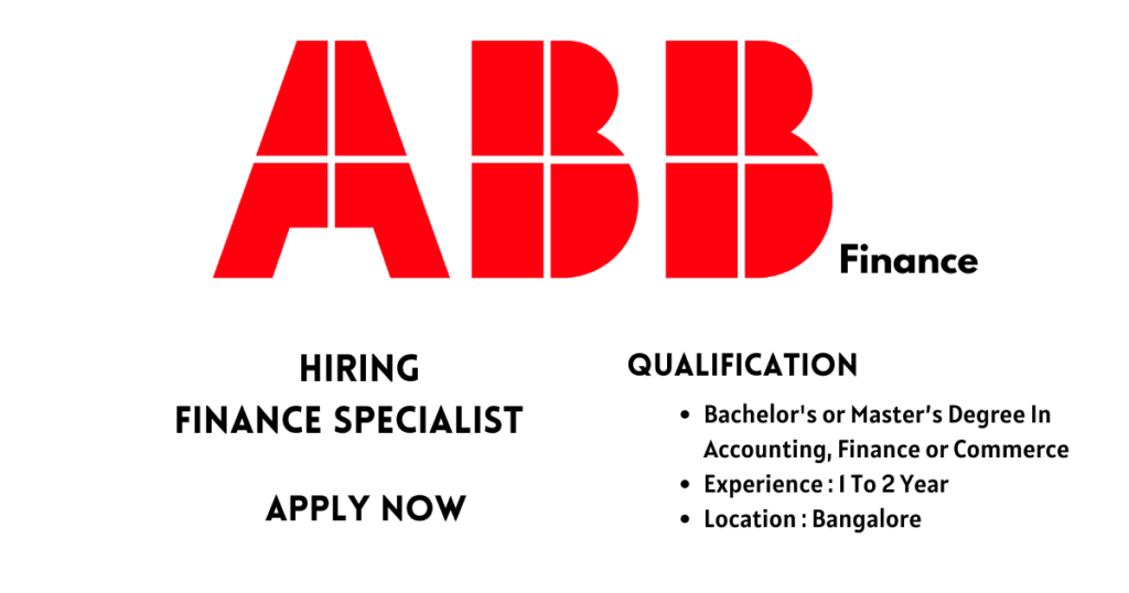 Finance Specialist