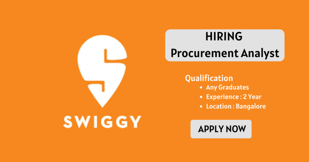 Procurement Analyst 