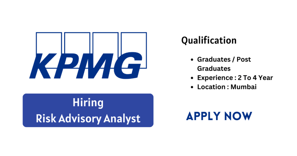  Risk Advisory Analyst