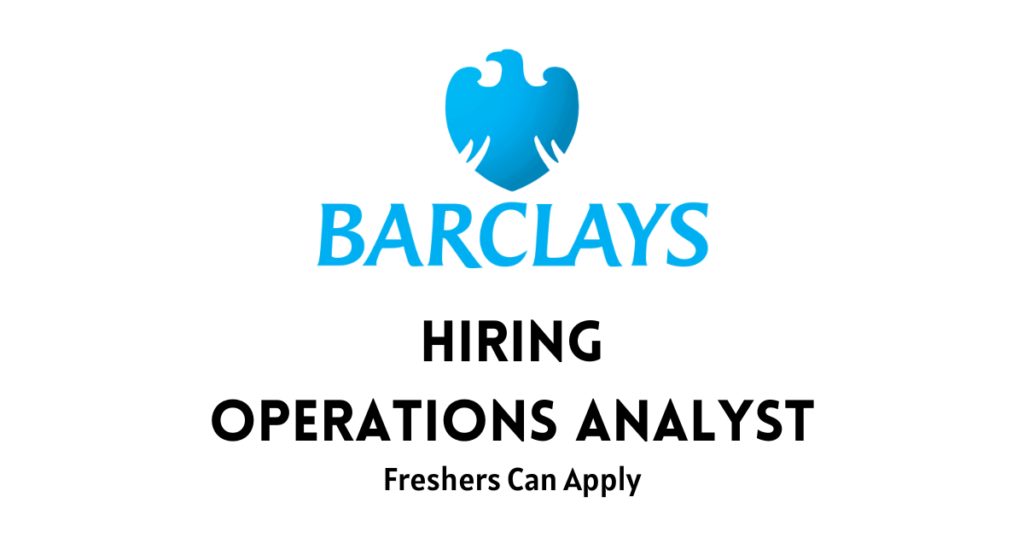 Operations Analyst