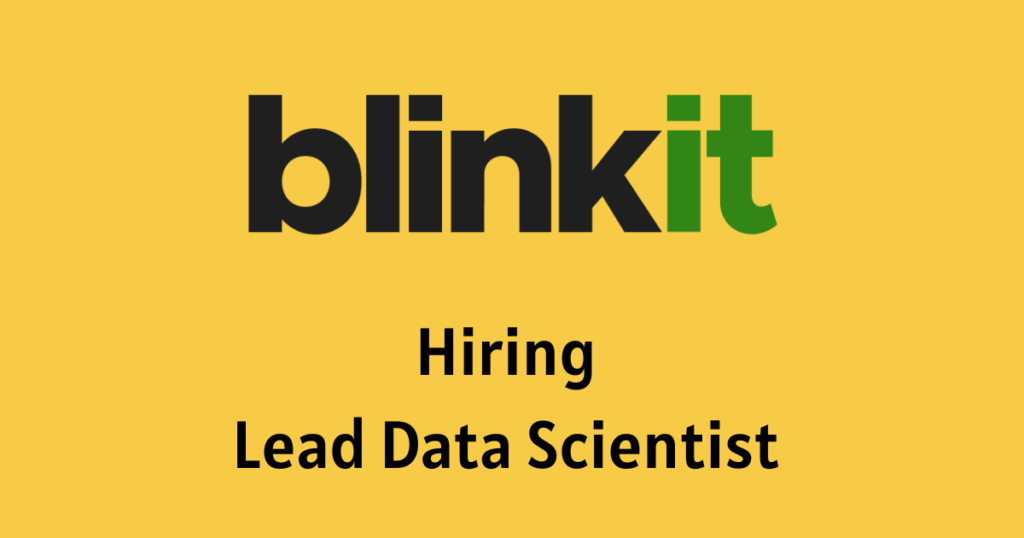 Lead Data Scientist